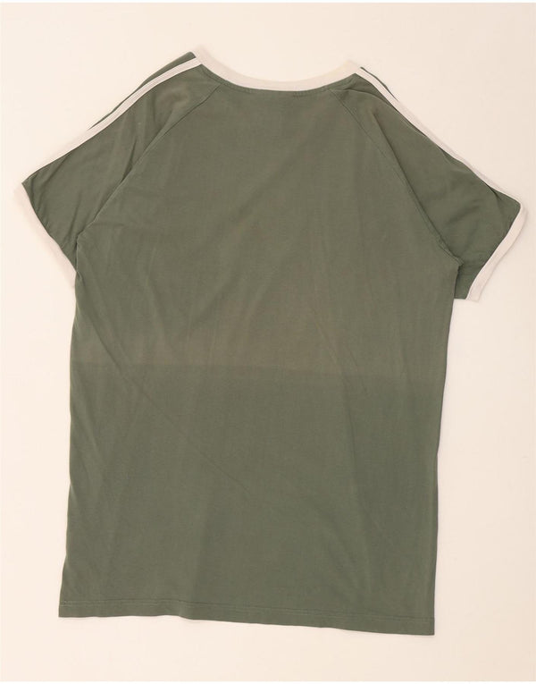 Adidas Camiseta Hombre Top XL Algodón Verde