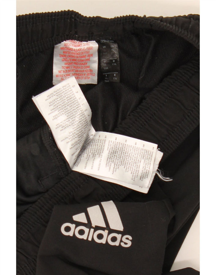 Adidas Pantalón Chándal Niño 15-16 Años Negro Poliéster