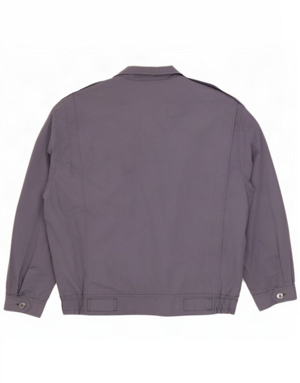 Chaqueta utilitaria vintage para hombre IT 54 2XL Poliéster azul