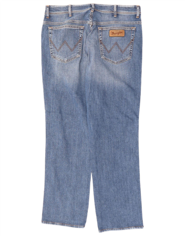 WRANGLER Vaqueros rectos Texas para hombre W36 L32 Algodón azul