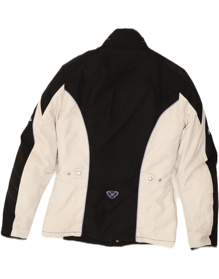 Ixon Nirvana Graphic Racer Chaqueta para Mujer UK 10 Small Black Colorblock
