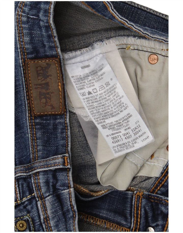 Levi's Mujer 572 Vaqueros Bootcut W32 L32 Algodón Azul