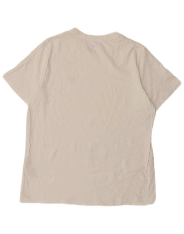 Levi's Camiseta estándar para hombre Top grande de algodón blanco