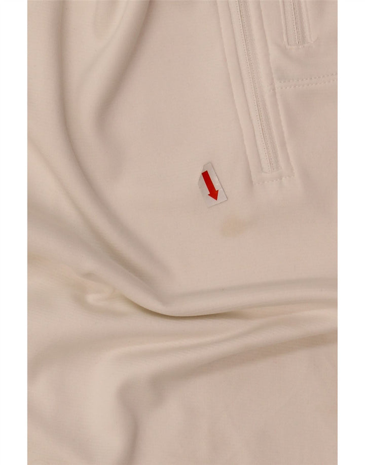 THE NORTH FACE Womens Pullover Tracksuit Top UK 10 Small Off White