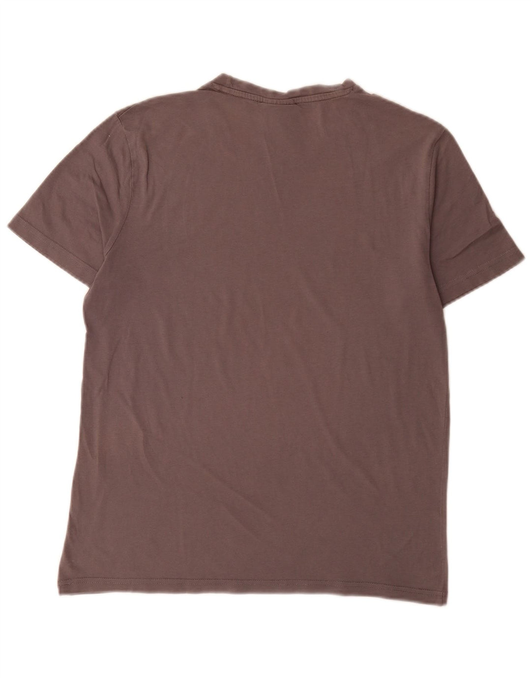 Diadora Hombre Camiseta Gráfica Top Small Gris Algodón