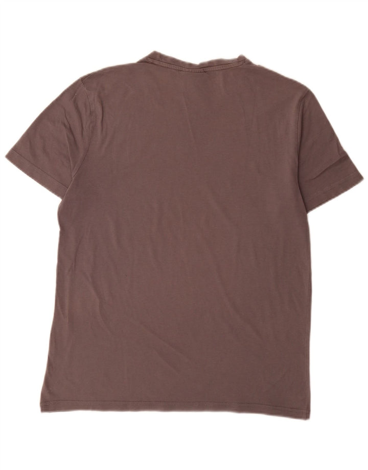 Diadora Hombre Camiseta Gráfica Top Small Gris Algodón