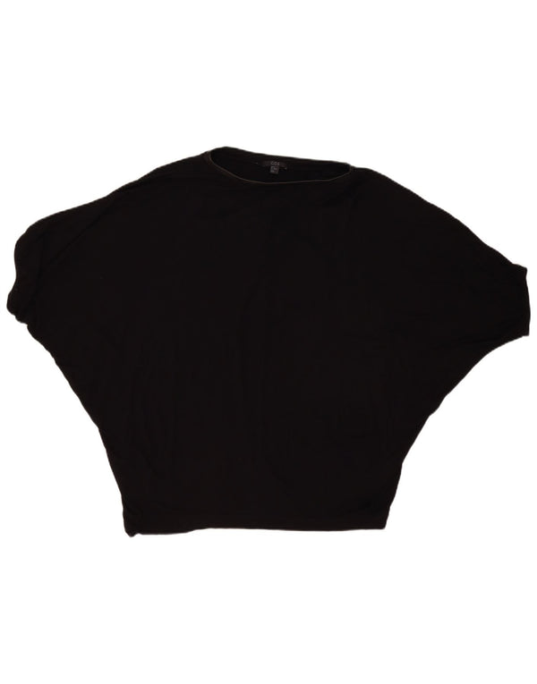 Cos Blusa extragrande para mujer Top UK 44 Viscosa negra mediana