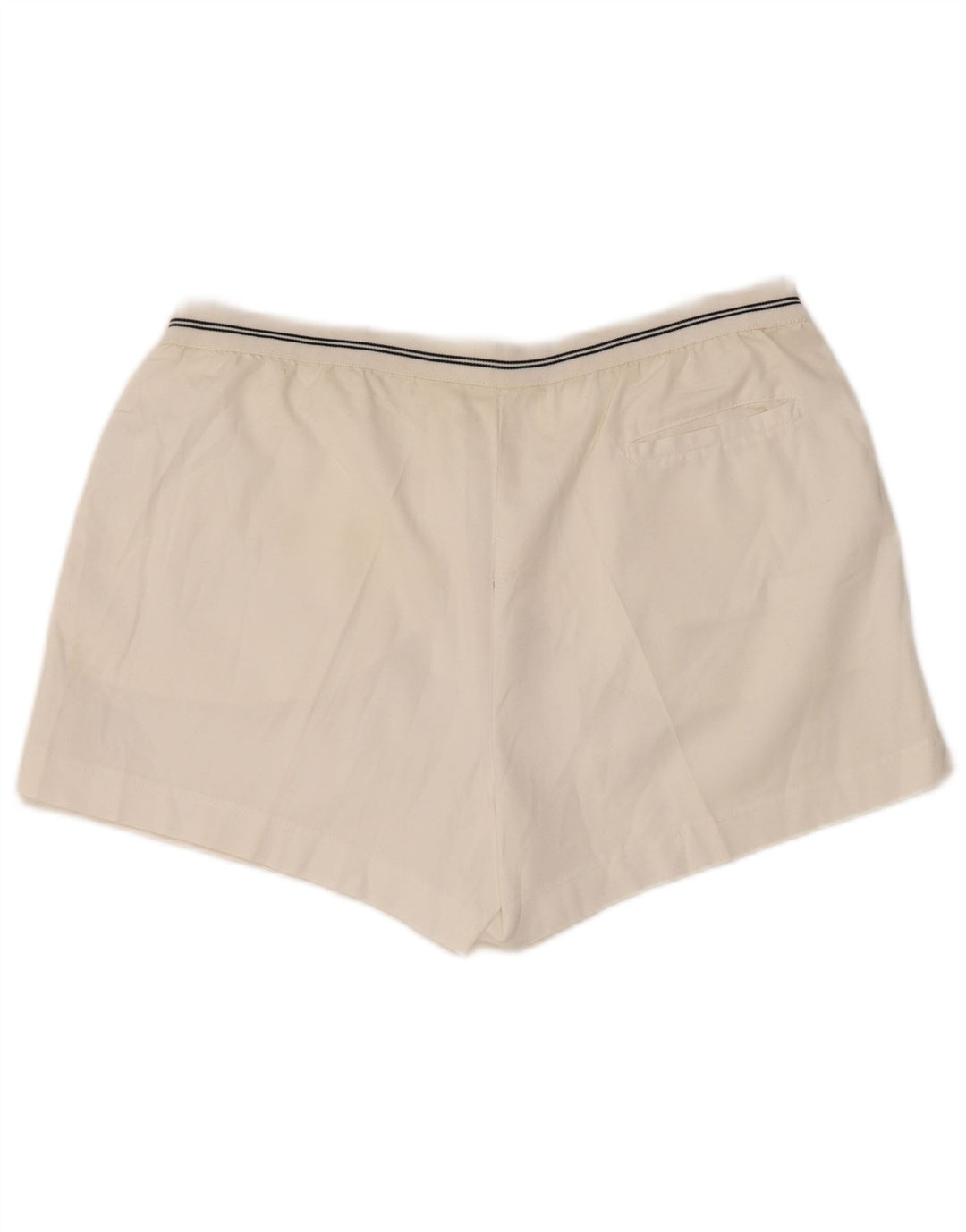 CAMPAGNOLO Pantalones cortos chinos para hombre IT 52 XL W36 Poliéster blanco