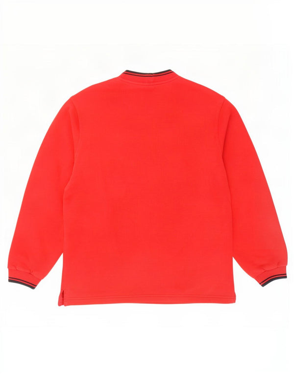 Chervo Sudadera Suelta para Hombre Jersey UK 32 2XS Rojo