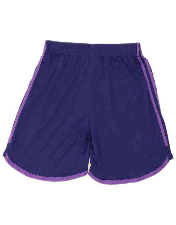 Adidas Mens Argentina Fútbol Nacional Gráfico Deporte Pantalones Cortos Medio Púrpura