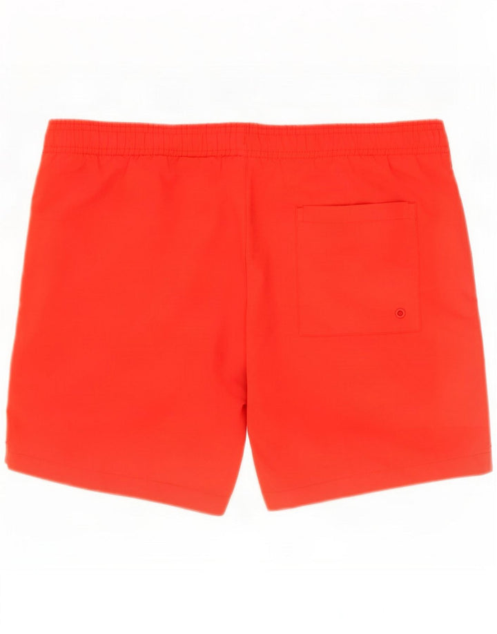 Calzoncillos de baño con estampado gráfico para hombre Calvin Klein, poliéster rojo pequeño