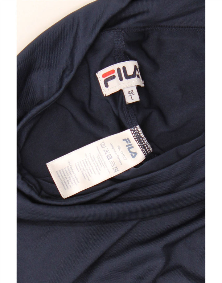Fila Falda pantalón para mujer UK 40 Grande Poliéster azul marino