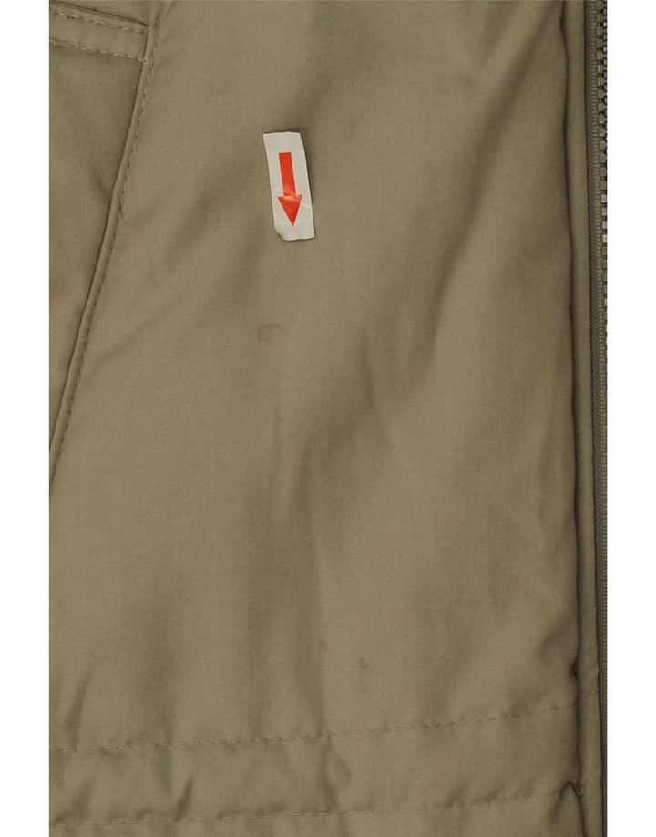 Canda Parka con capucha para hombre, ajuste holgado, IT 46 Small Green