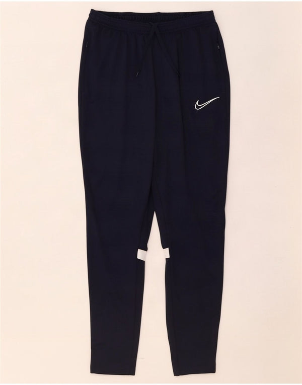 Nike - Pantalones de chándal Dri Fit para hombre, tamaño grande, color azul marino, poliéster