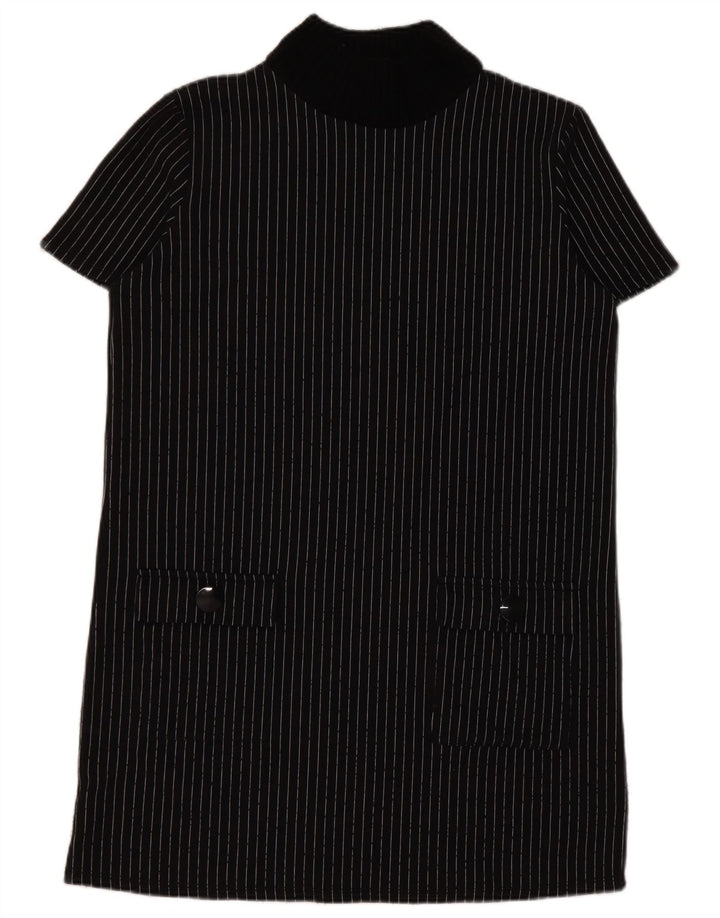 Zara Vestido recto para mujer UK 46 Grande Rayas negras
