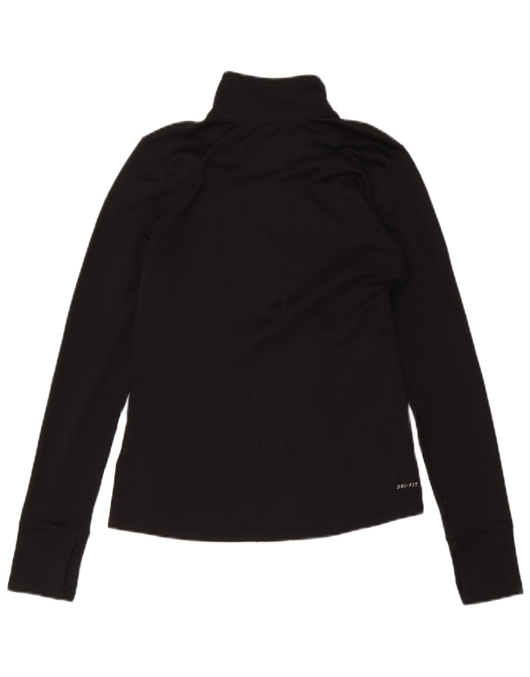 Nike Dri Fit - Chándal con cremallera y cuello para mujer, talla S, color negro