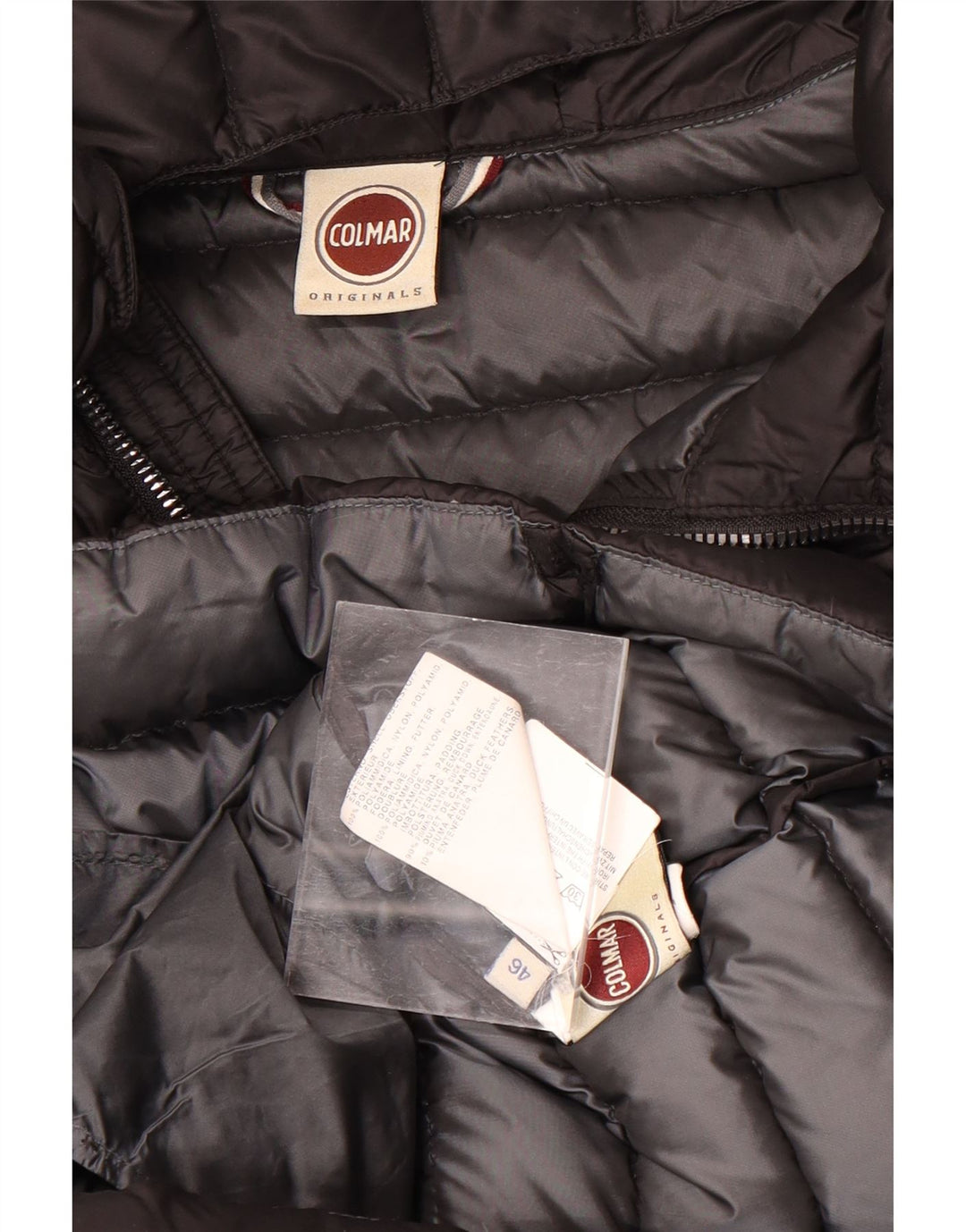 Colmar Mujer Chaqueta Acolchada Con Capucha IT 46 Large Poliamida Negra