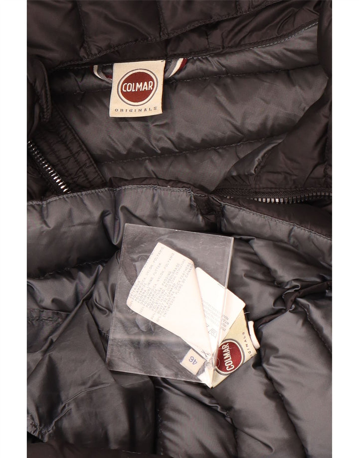 Colmar Mujer Chaqueta Acolchada Con Capucha IT 46 Large Poliamida Negra