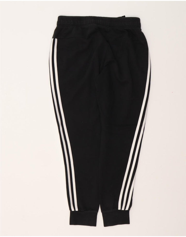 ADIDAS Pantalones de chándal para mujer Joggers UK 8/10 Small Black Cotton
