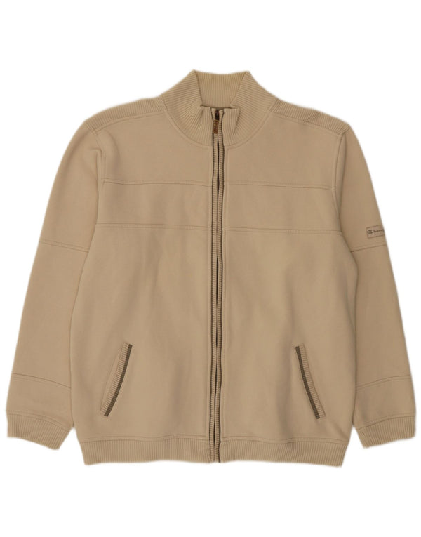 Champion Chaqueta De Chándal Para Hombre XL Algodón Beige