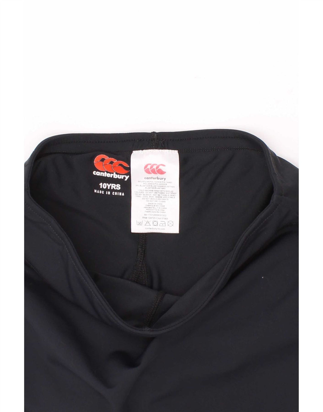 Falda pantalón Canterbury para niña 9-10 años Nylon negro