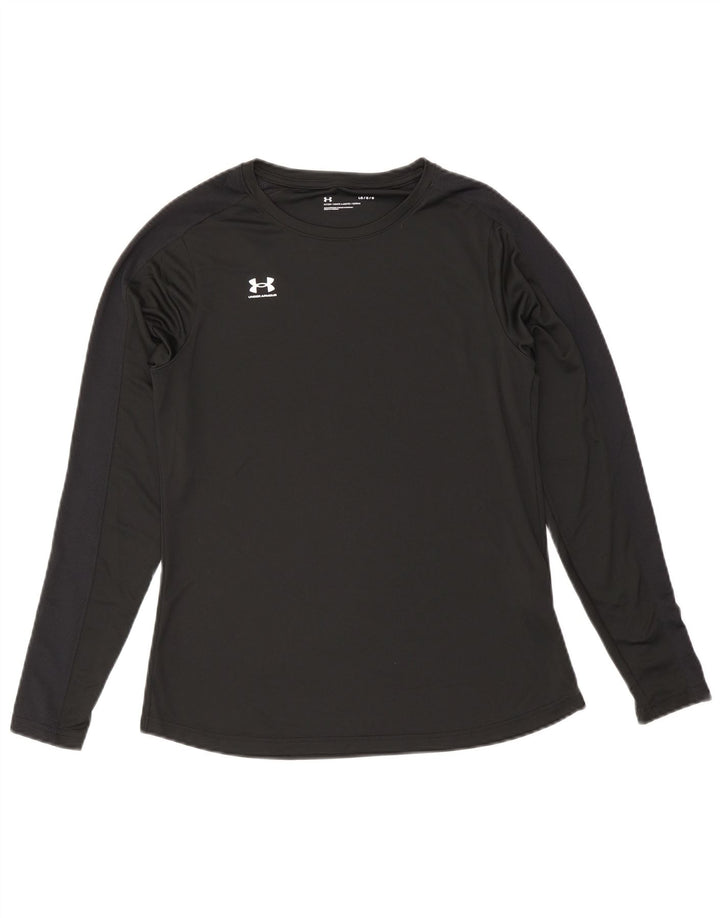 Under Armour Camiseta de manga larga para hombre Poliéster negro grande