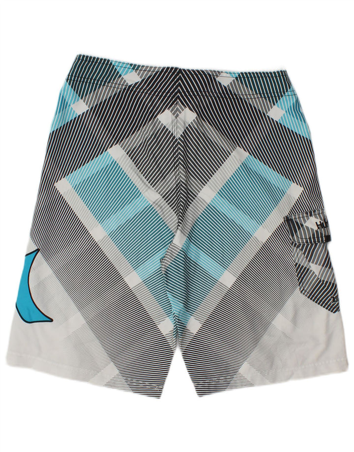 Bañador Hurley Graphic para hombre, tamaño mediano, multicolor, geométrico