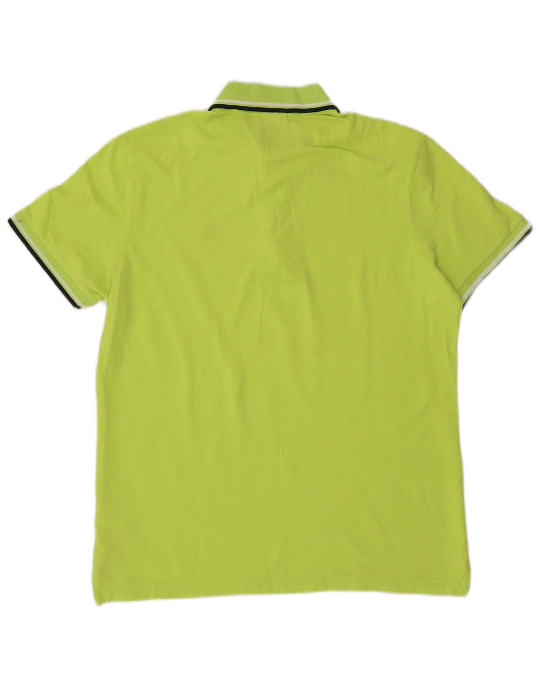 Diadora Polo Hombre Grande Verde Algodón