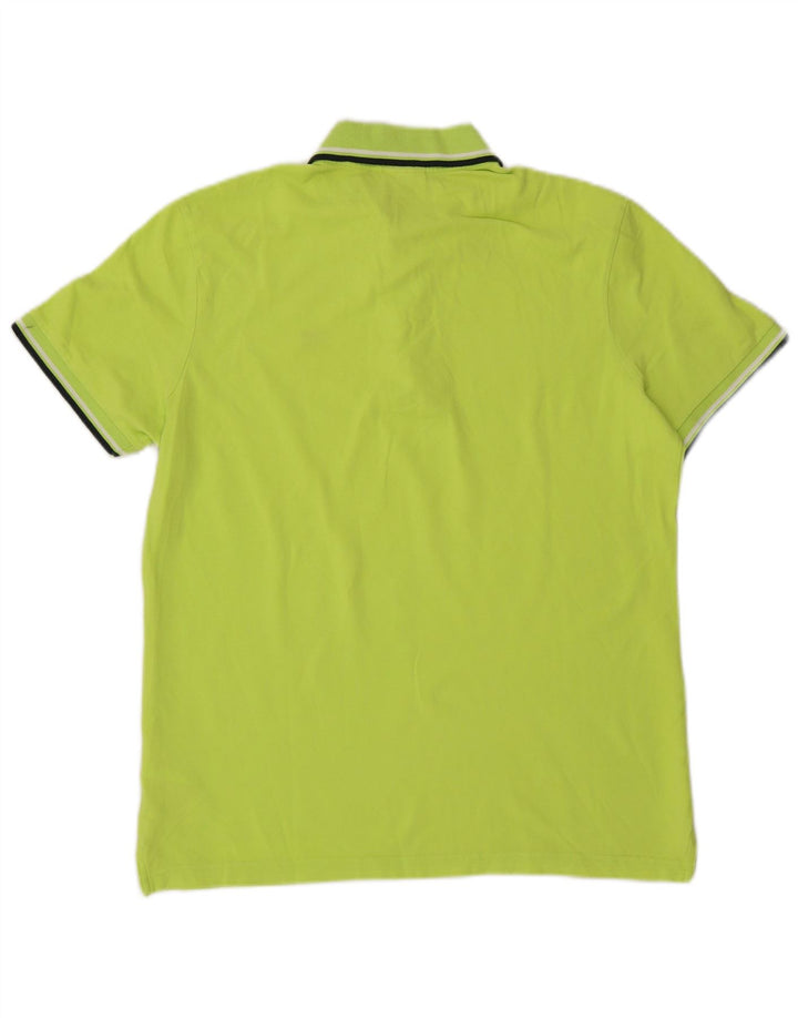 Diadora Polo Hombre Grande Verde Algodón