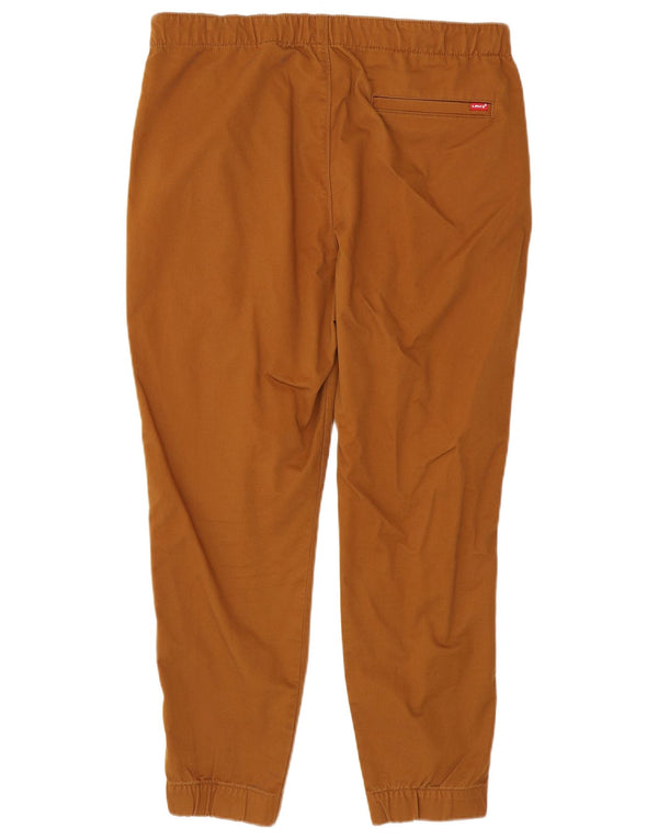 Levi's Mens Joggers Chino Pantalones Grandes W36 L28 Algodón Marrón