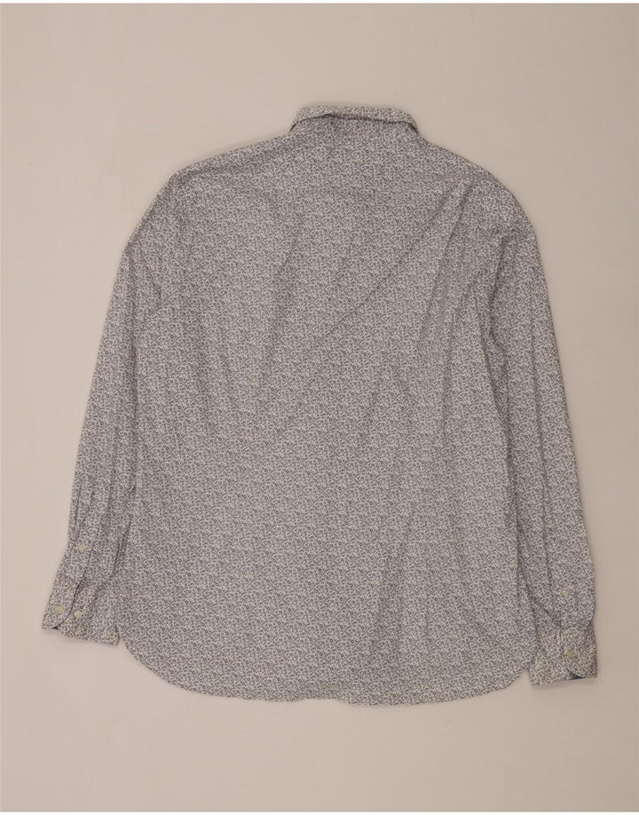 Tommy Hilfiger Camisa Slim Fit para Hombre 2XL Algodón Floral Azul