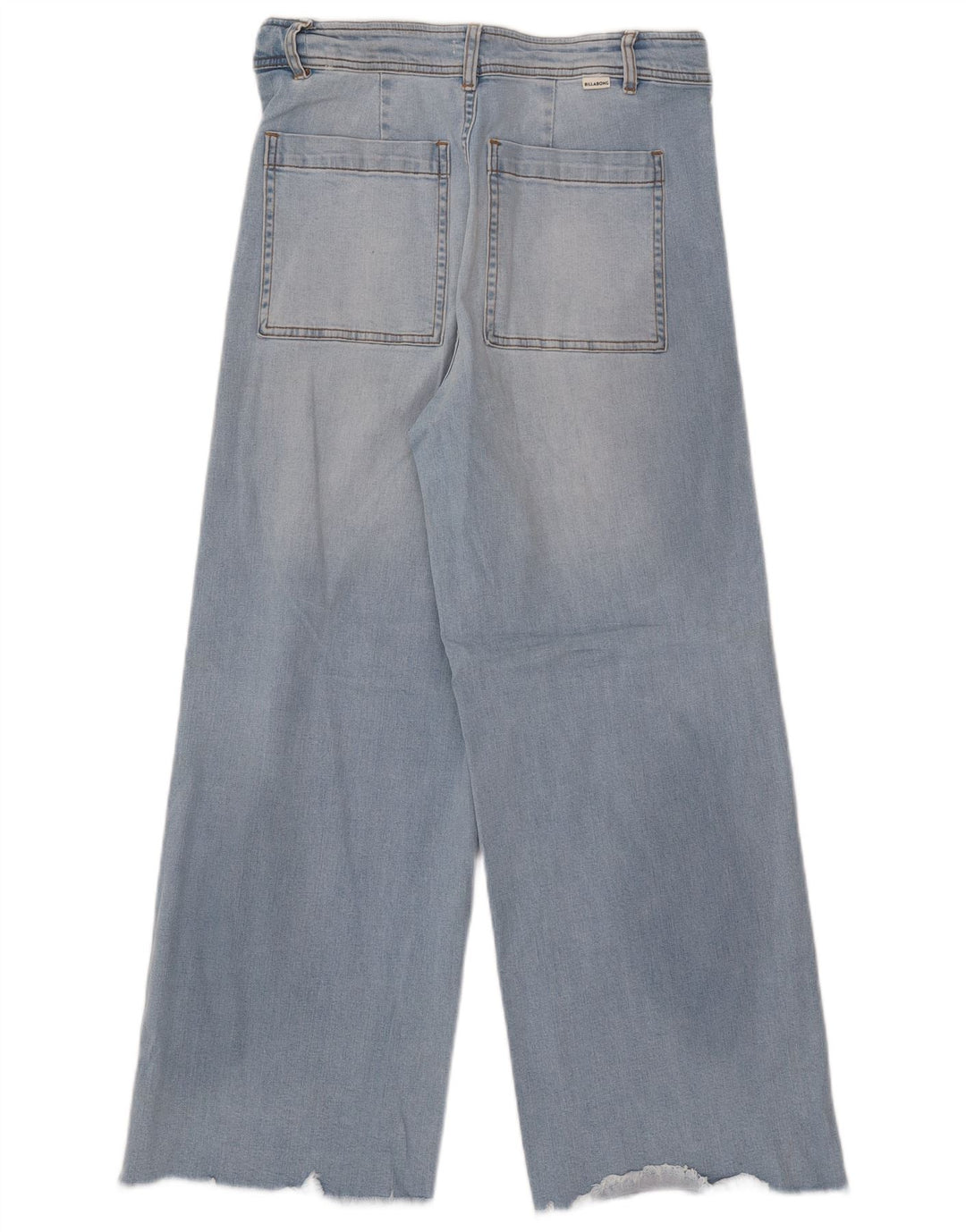 BILLABONG Vaqueros de pierna ancha y cintura alta para mujer W30 L27 Azul