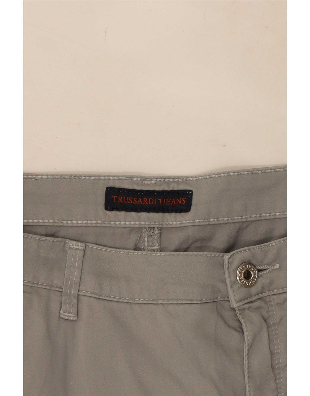 Pantalones Cortos Mujer Trussardi W34 L24 Gris