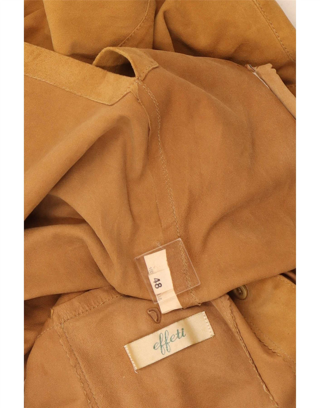 Chaqueta de ante mujer Effeti IT 48 XL Cuero beige