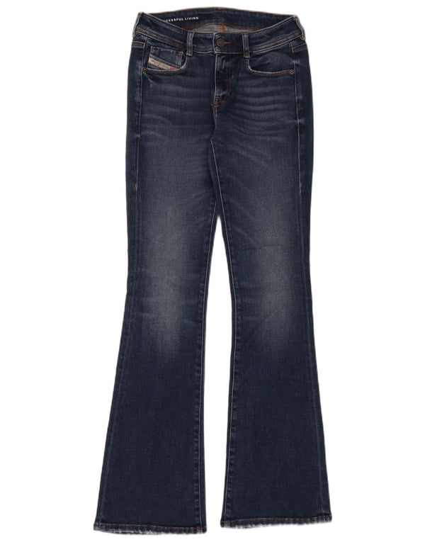 Vaqueros Acampanados Diesel Mujer W26 L32 Algodón Azul