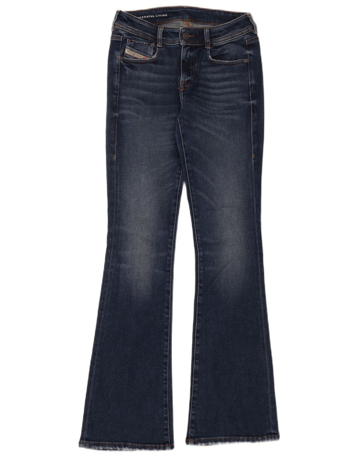 Vaqueros Acampanados Diesel Mujer W26 L32 Algodón Azul