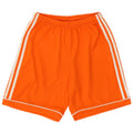 ADIDAS Boys Climalite Sport Shorts 13-14 Years  Orange Polyester