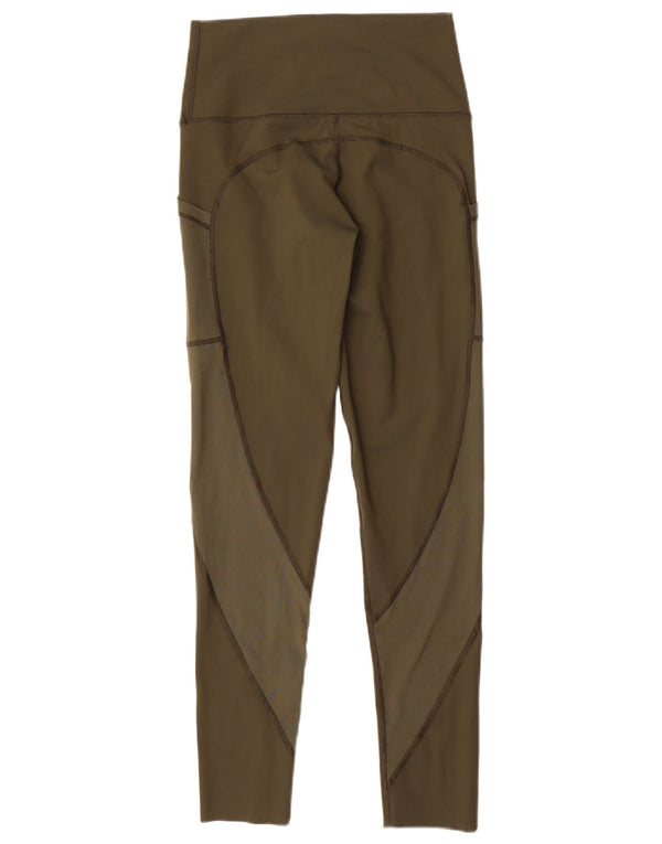 Aerie Leggings de cintura alta para mujer UK 44 Nylon caqui mediano