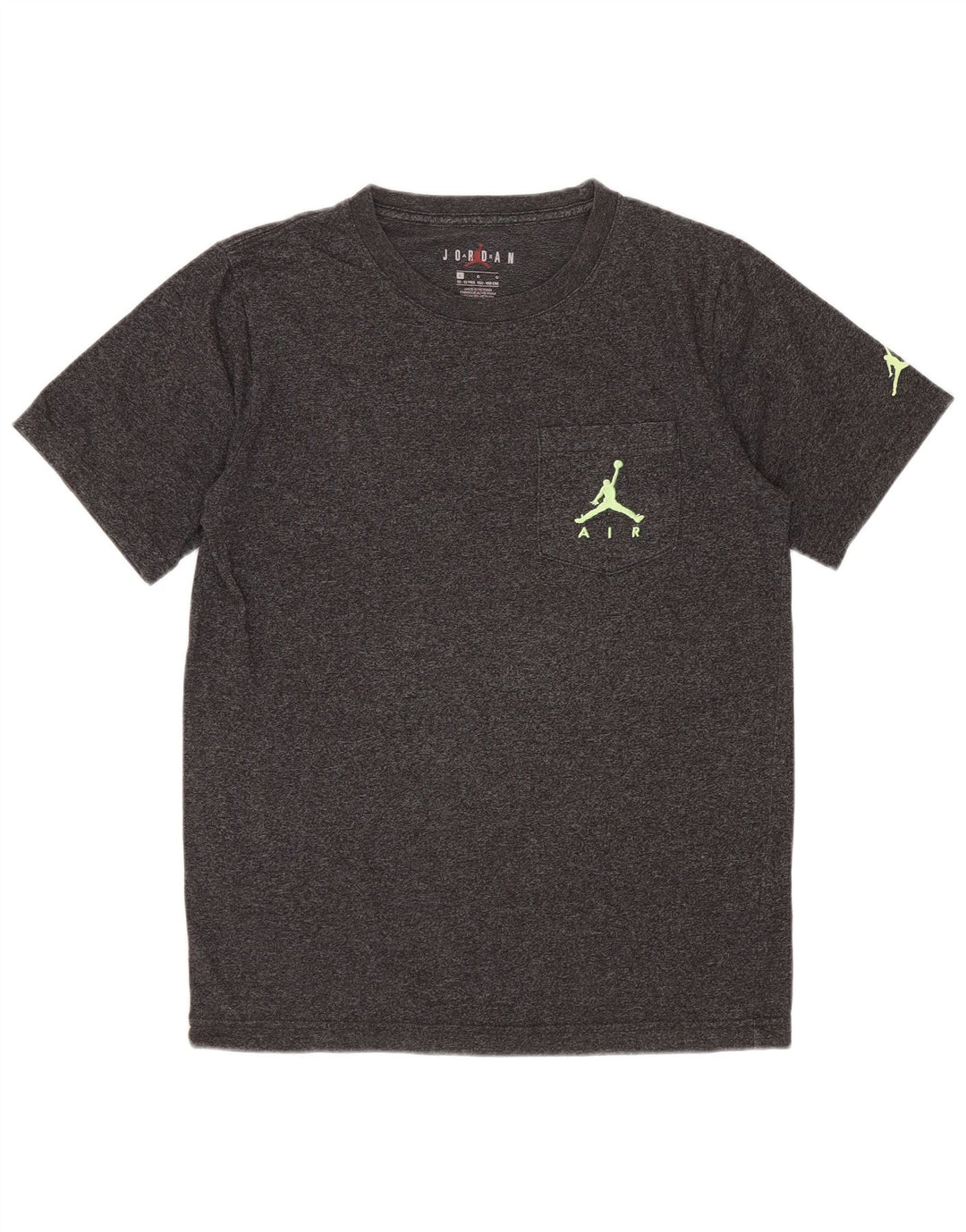 Jordan Camiseta para niño Top 12-13 años Grande Gris Moteado