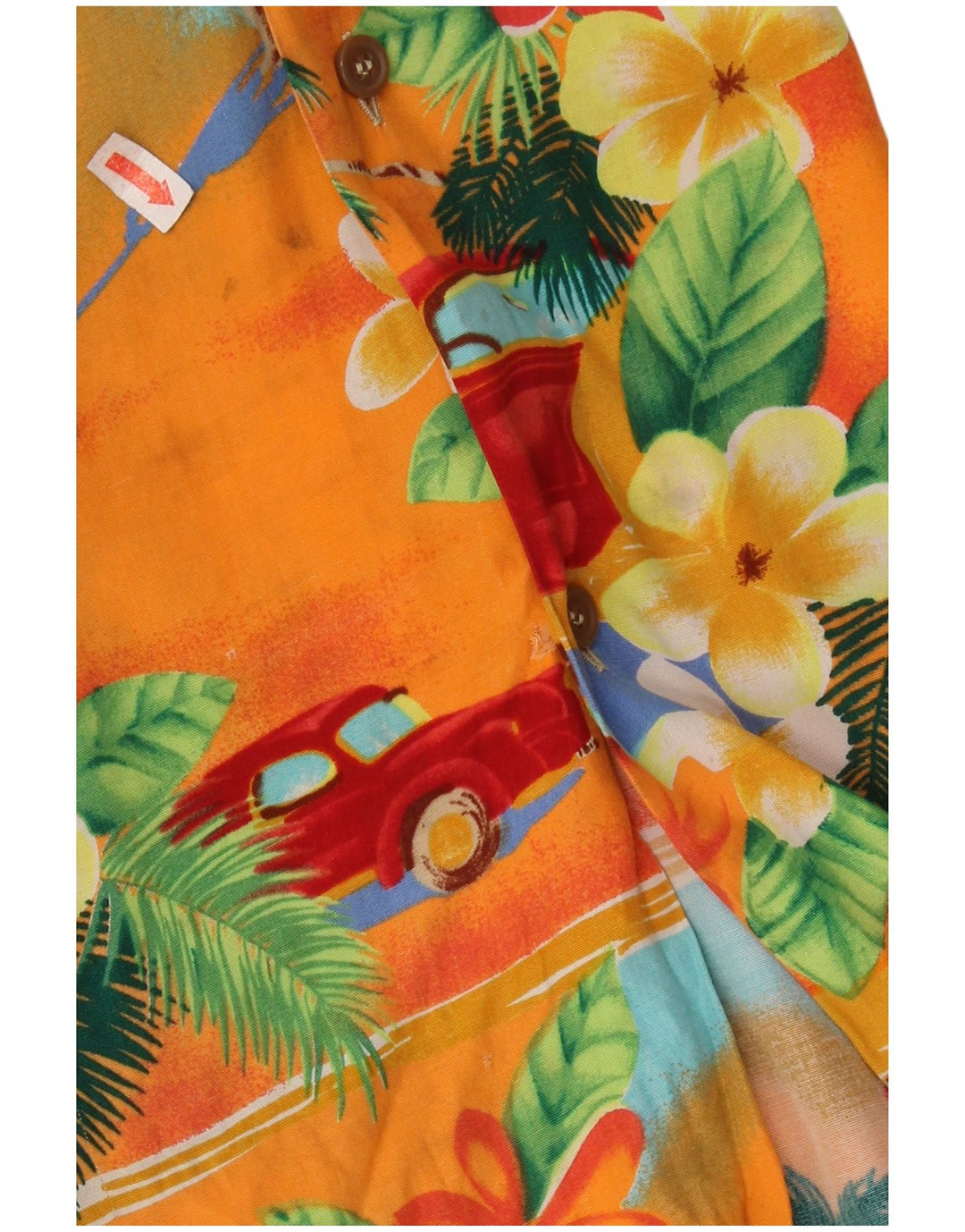 PETER ELLIOT Camisa de manga corta para hombre grande multicolor floral hawaiano