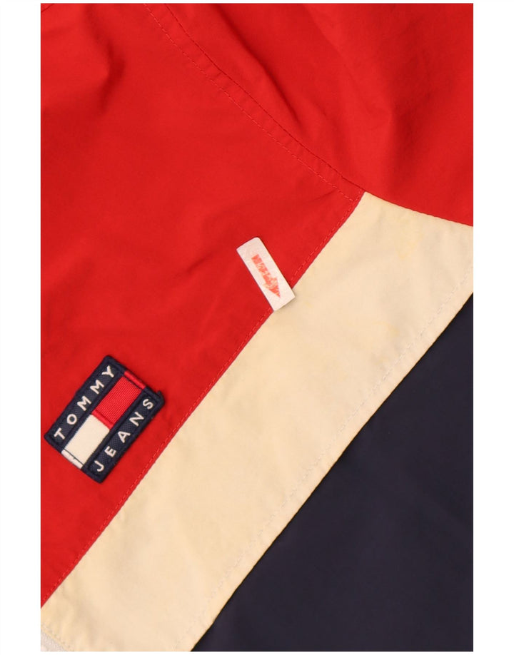 Tommy Hilfiger Chaqueta impermeable para hombre UK 38 Medium Multicolor Colourblock