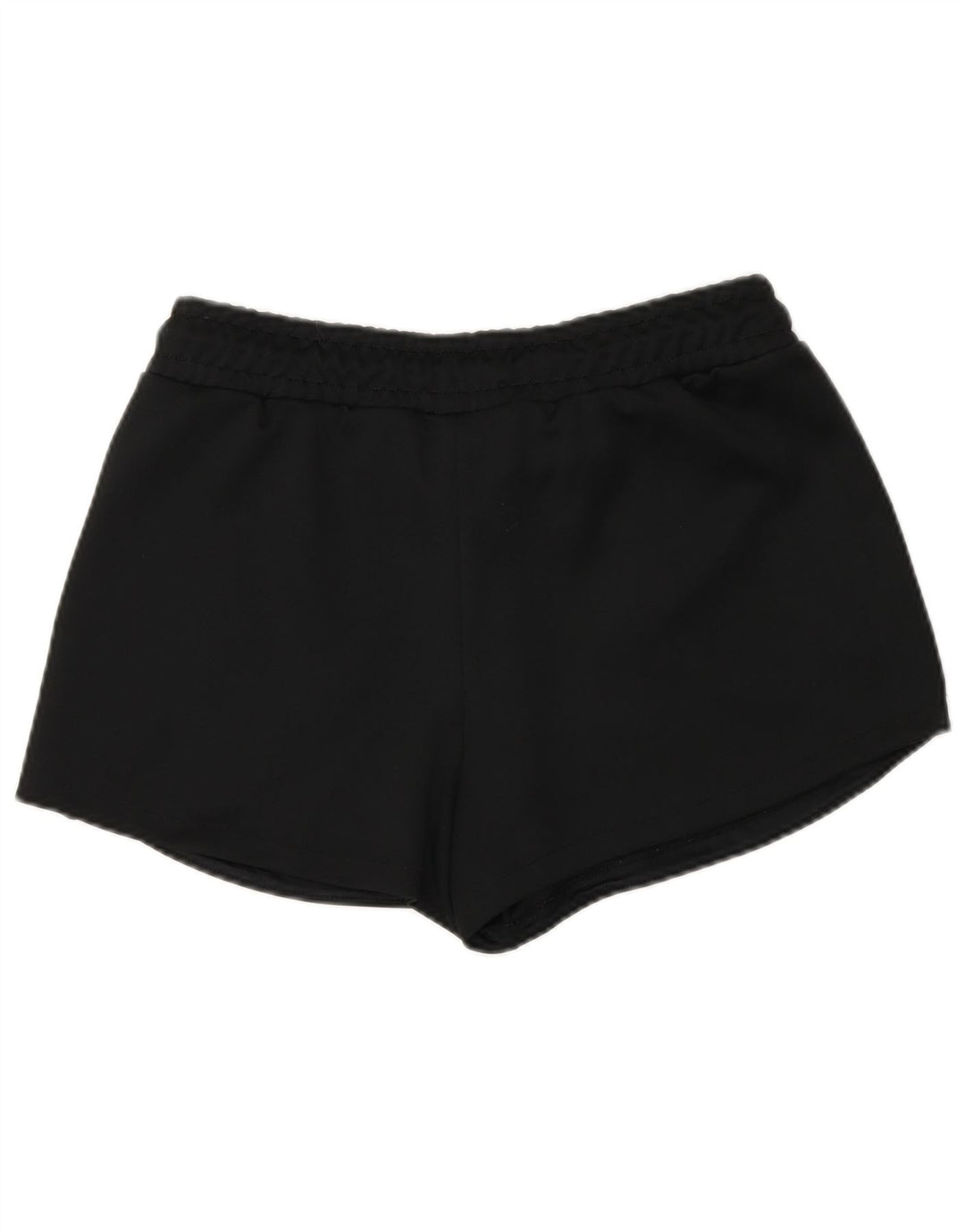 Nike Pantalones cortos deportivos gráficos para mujer UK 40 Mediano Negro Colorblock Poliéster