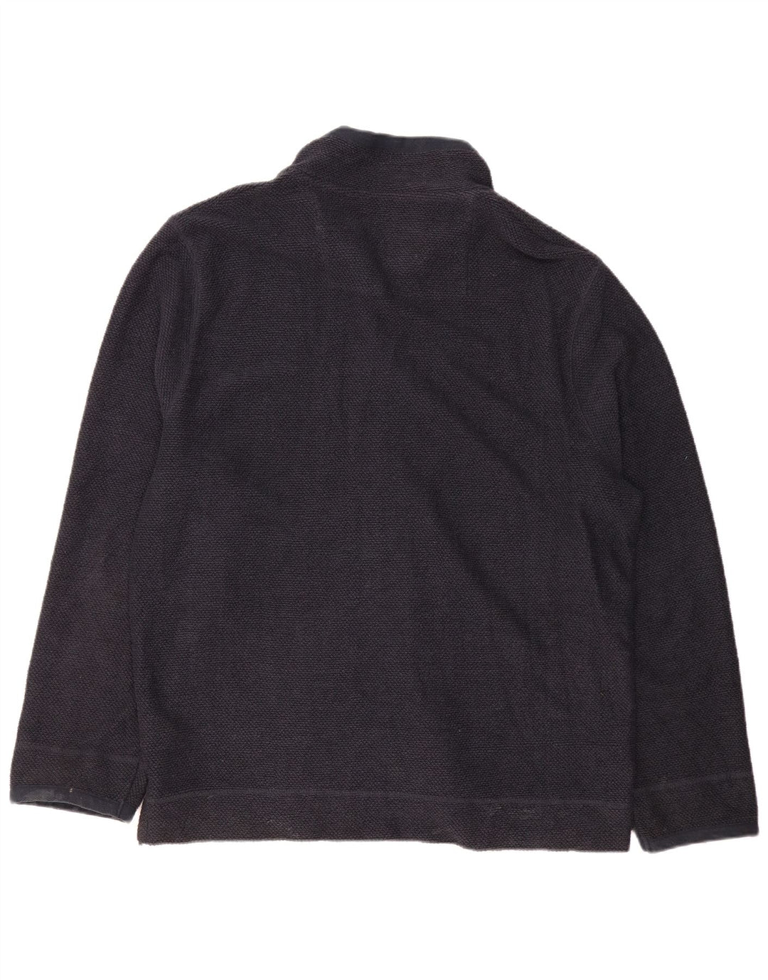 WEIRD FISH Chaqueta superior de chándal para hombre 2XL Algodón azul marino