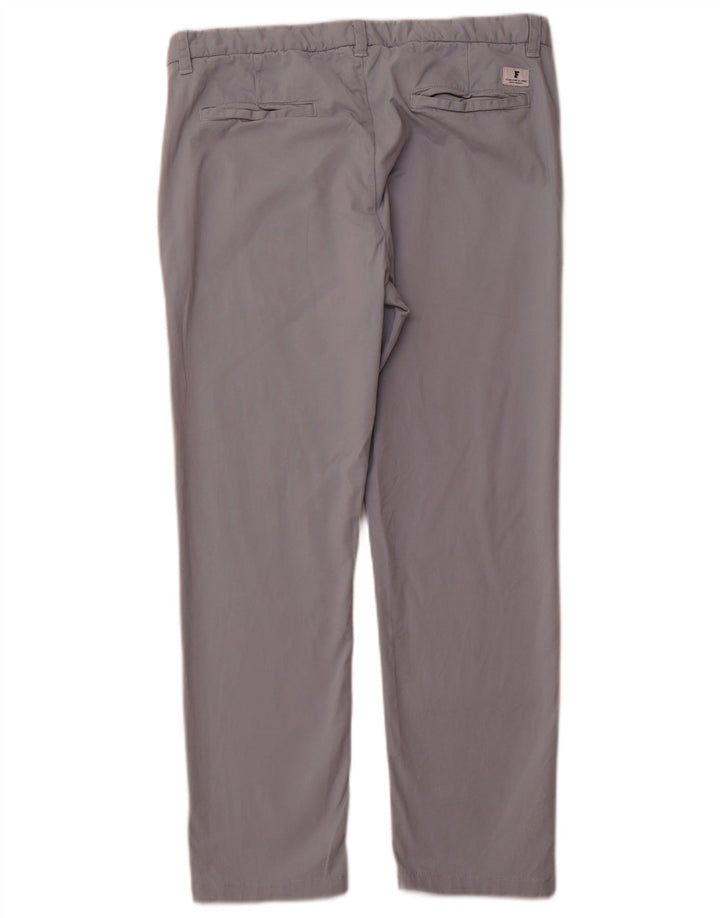 French Connection Pantalón chino slim fit para hombre Talla 34 Algodón azul