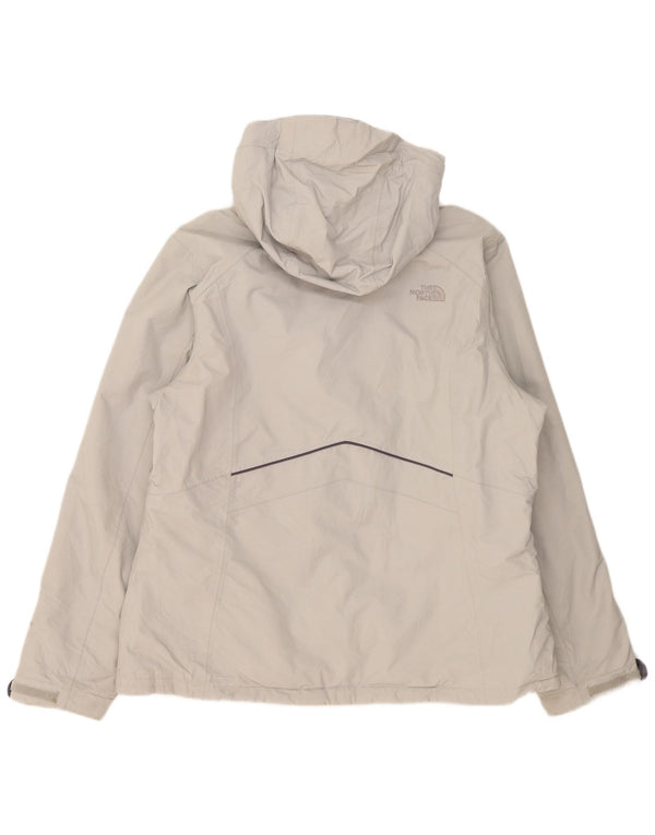 The North Face Chaqueta cortavientos con capucha Hyvent para mujer UK 40 XL Nylon gris