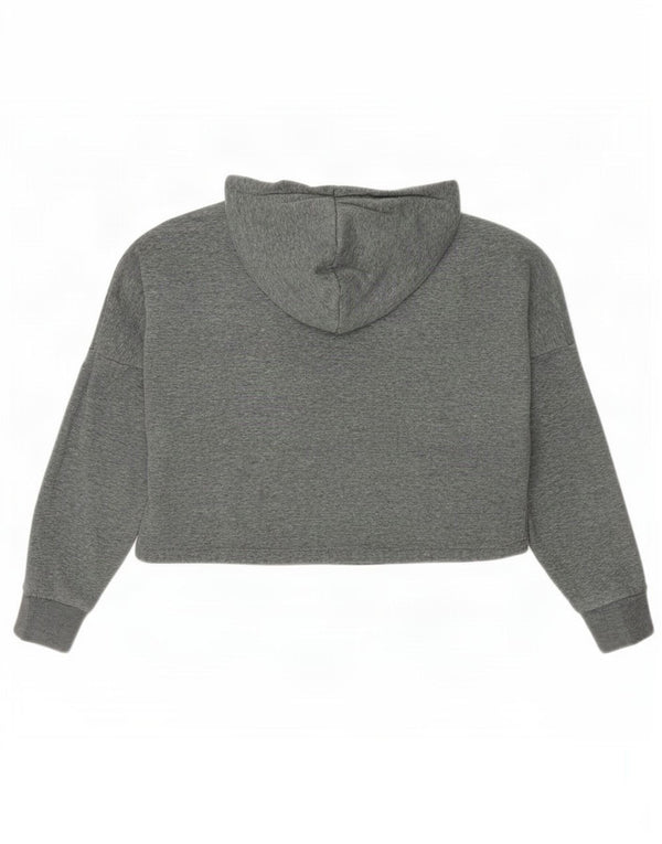 Puma Jersey con capucha corta y gráfico extragrande para niñas 11-12 años Gris