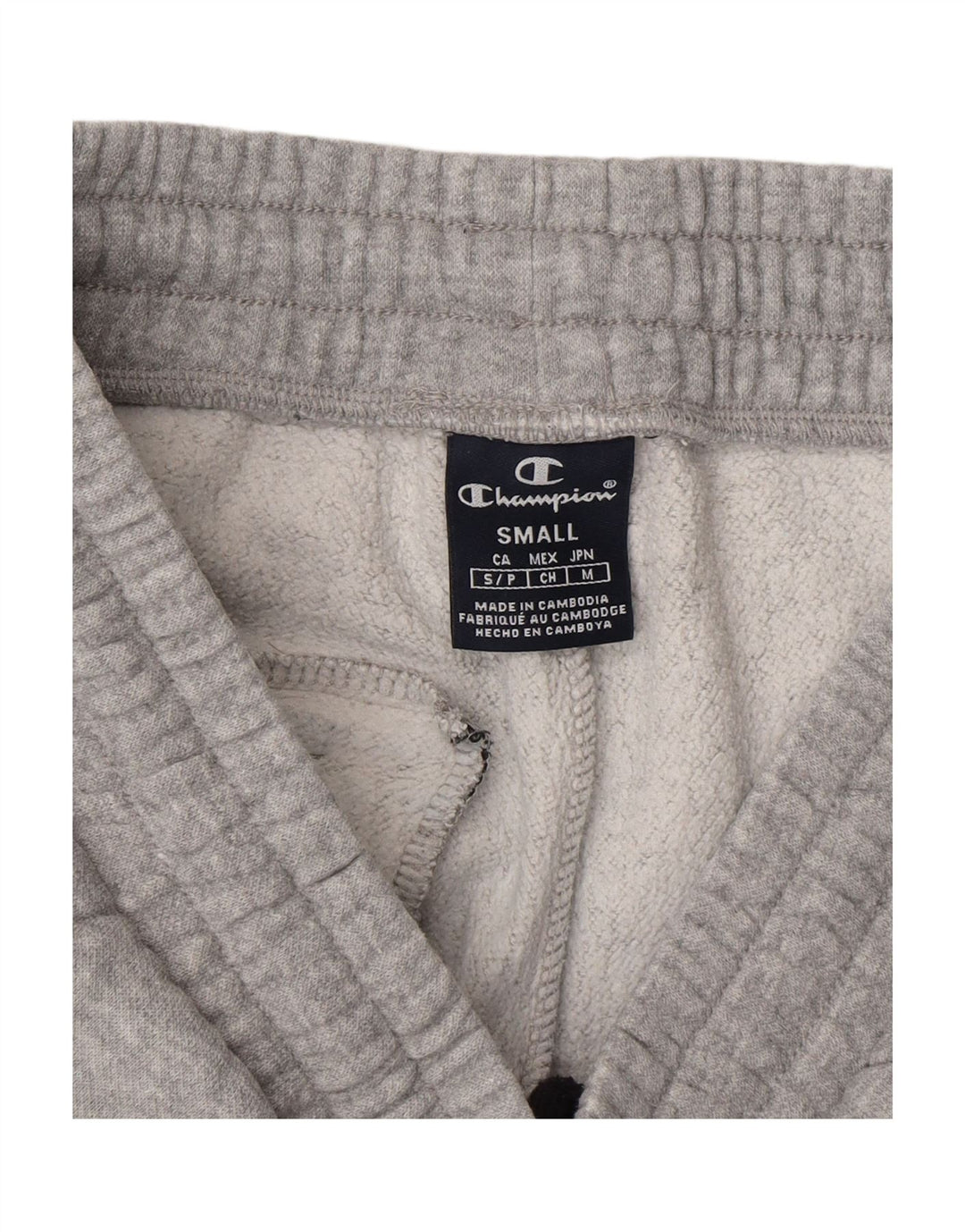 CHAMPION Mens Tracksuit Trousers Joggers Small  Grey