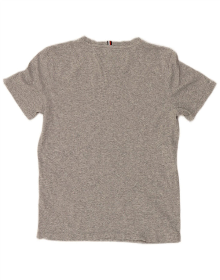 Tommy Hilfiger Camiseta con gráfico regular para niños 11-12 años Gris