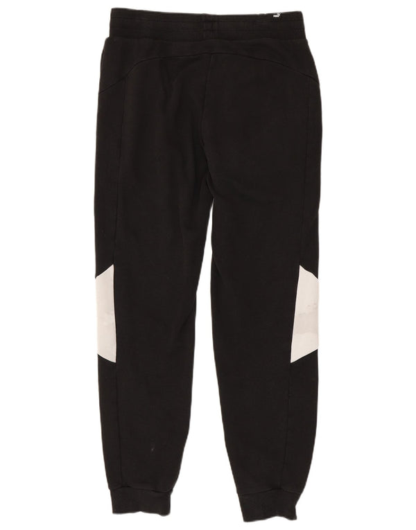 Puma Pantalones De Chándal Joggers Medium Black Colourblock De Algodón |