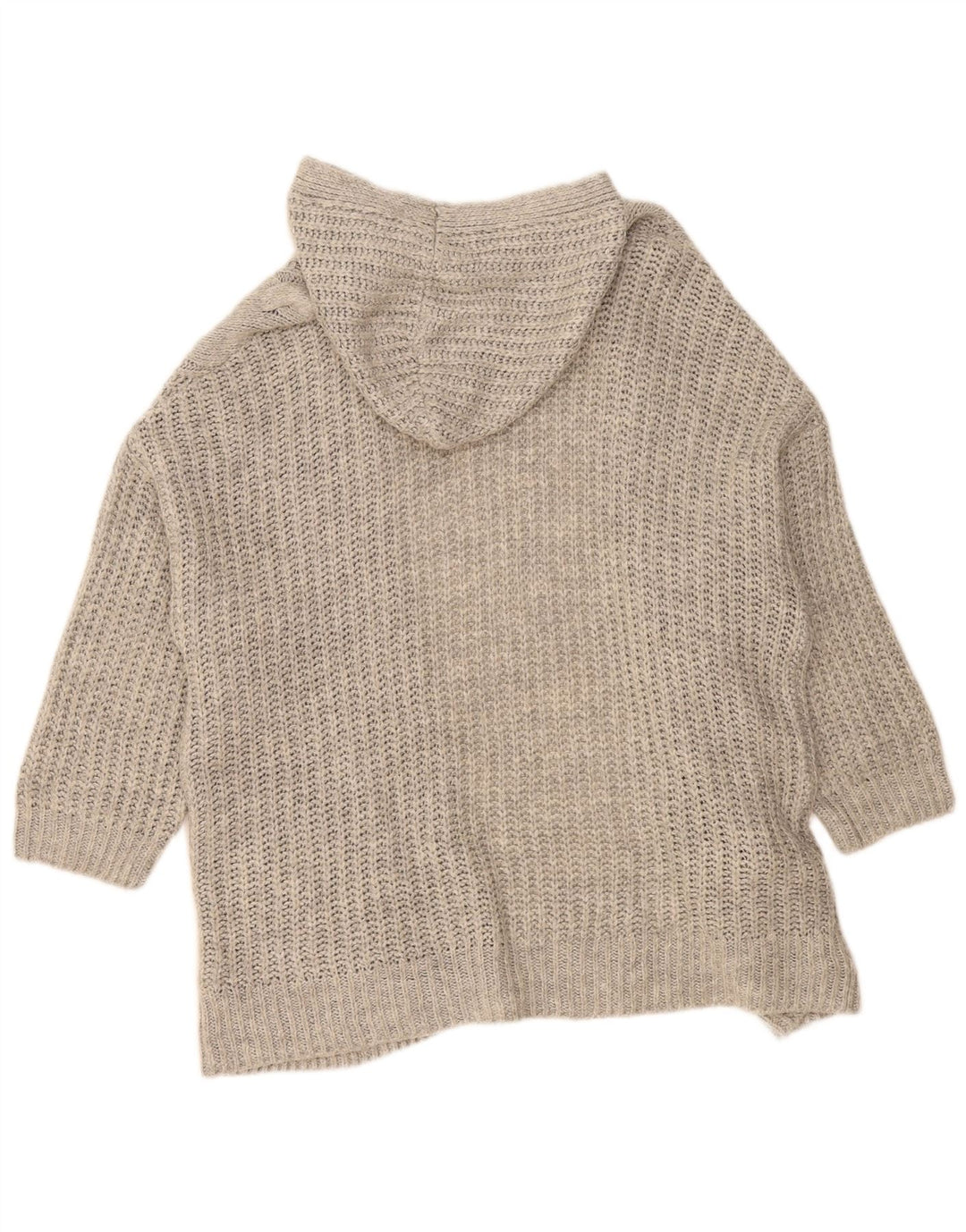 Marks & Spencer - Cárdigan abierto con capucha para mujer, talla 40, color gris medio